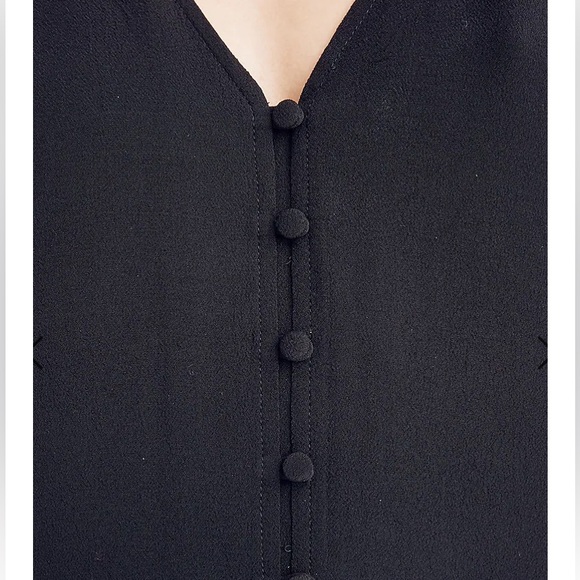 Madewell: Heather Long-Sleeve Button-Front Dress - Picture 4 of 5